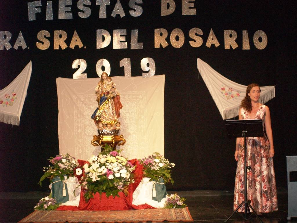 Fotos: Presentación de la nueva imagen de Nuestra Señora del Rosario en Mojados