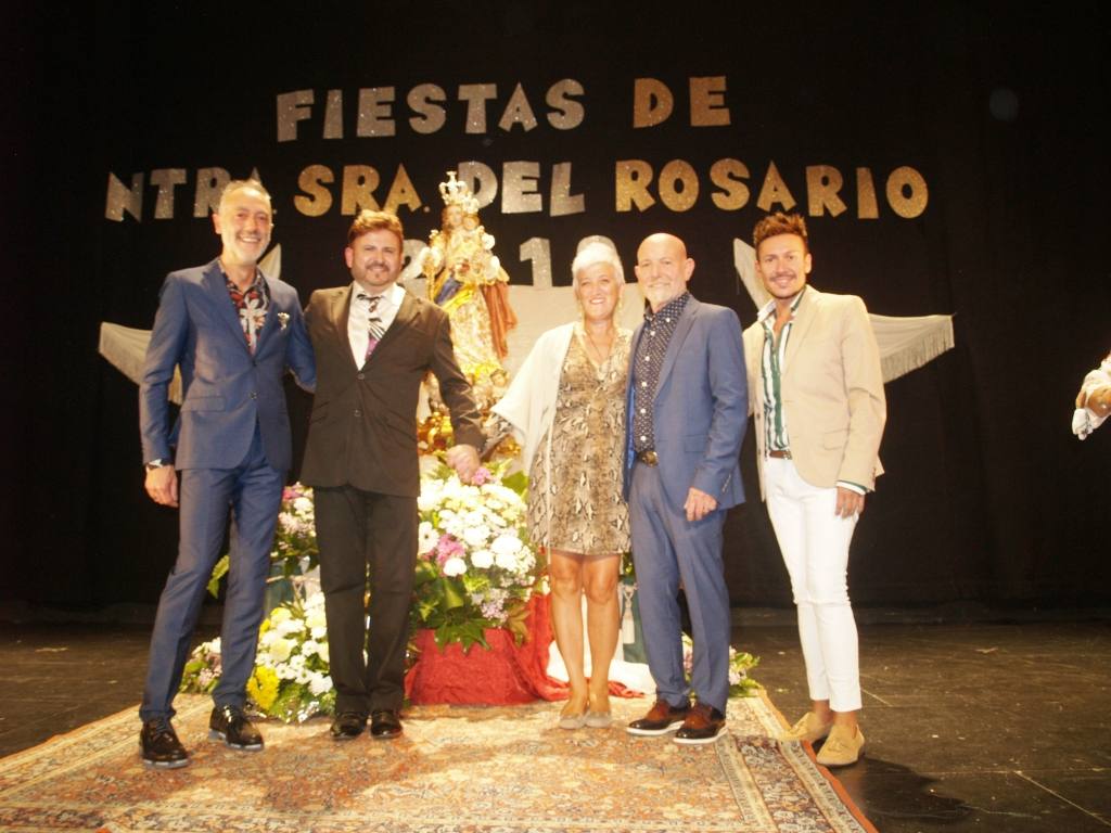 Fotos: Presentación de la nueva imagen de Nuestra Señora del Rosario en Mojados