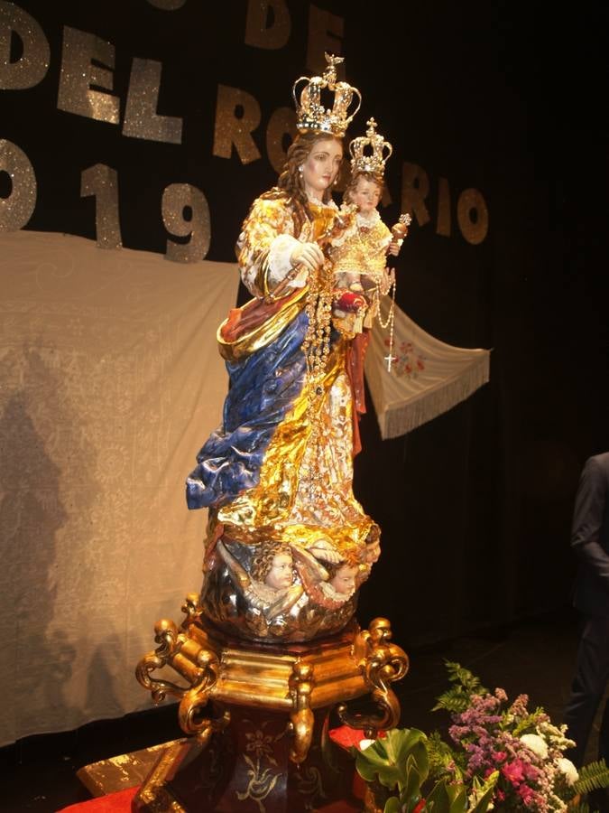 Fotos: Presentación de la nueva imagen de Nuestra Señora del Rosario en Mojados