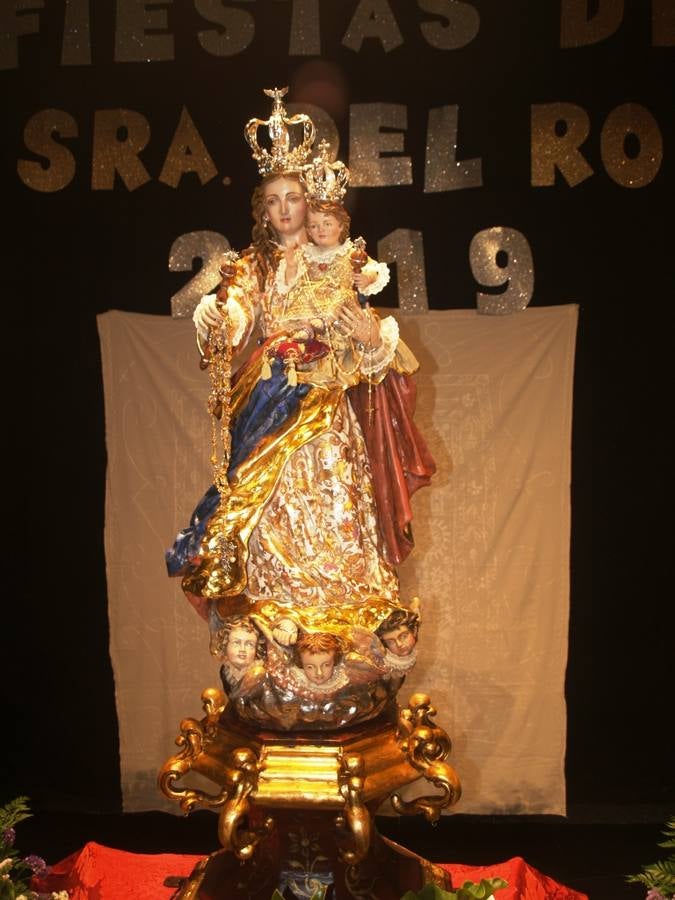 Fotos: Presentación de la nueva imagen de Nuestra Señora del Rosario en Mojados