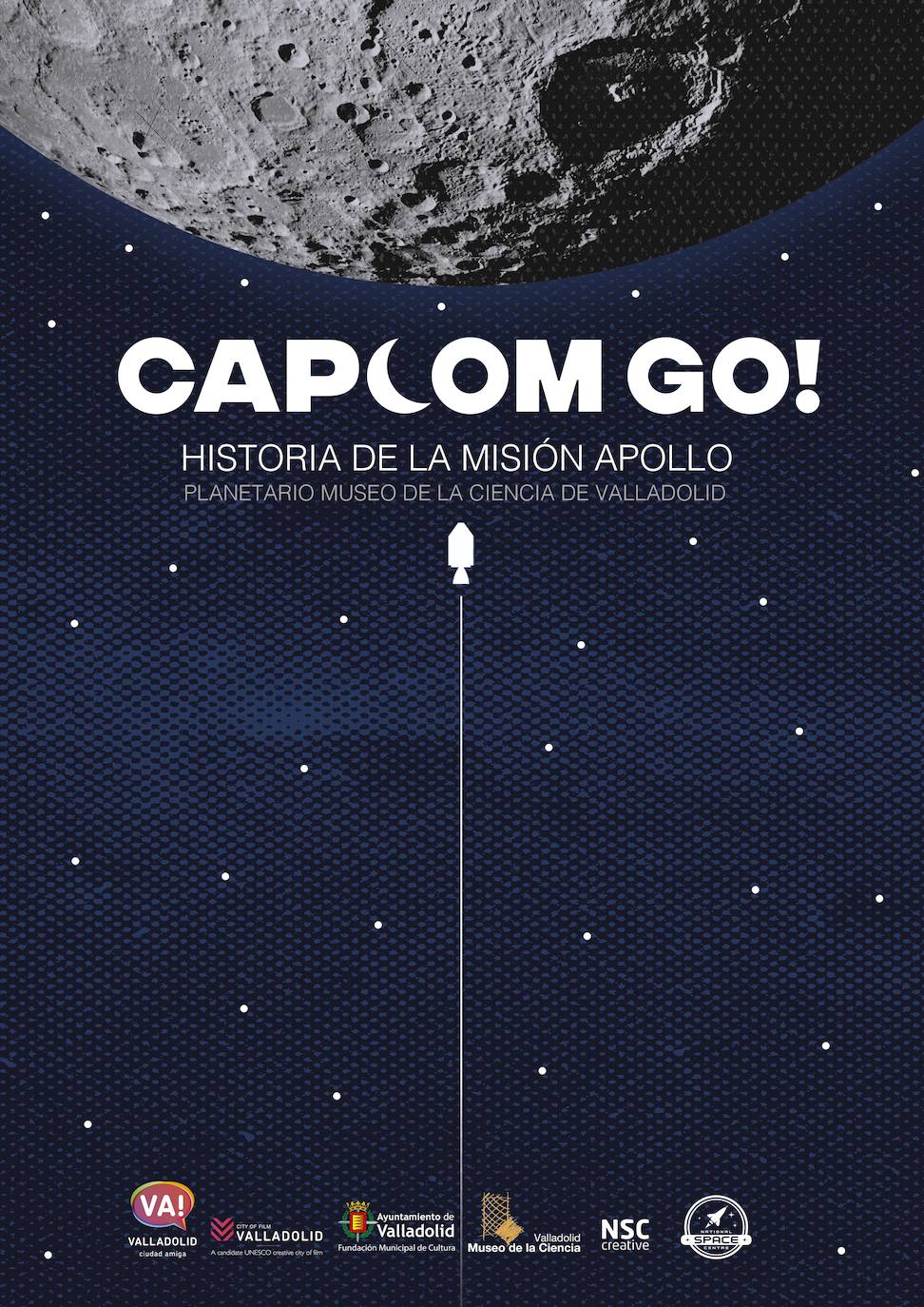Cartel del programa de planetario Campcom go!