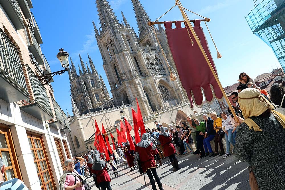 Las calles burgalesas retroceden este fin de semana al siglo XI, época del conocido Cid Campeador, con un amplio programa de actos. 