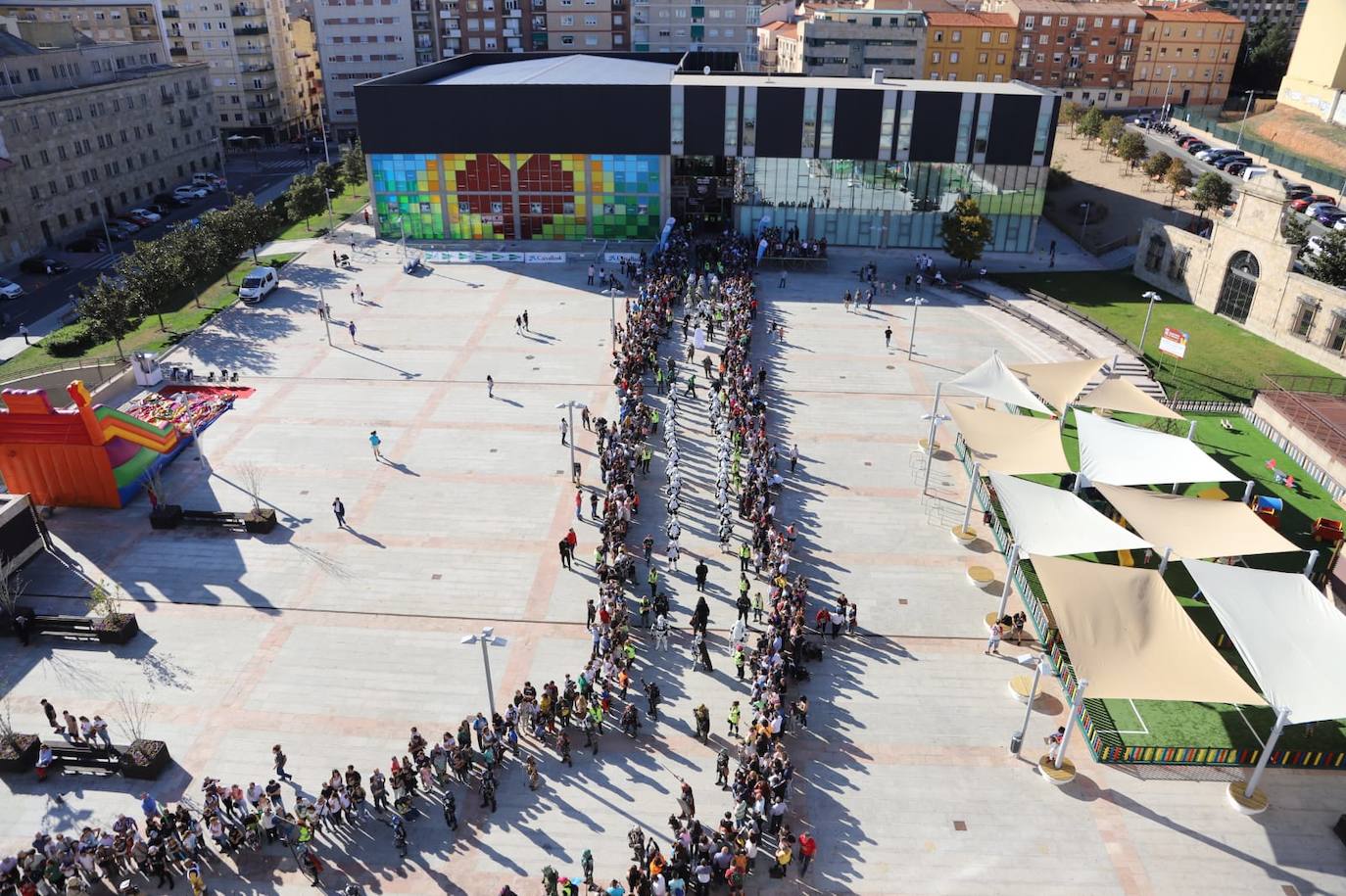 Desfile de Star Wars en Salamanca.