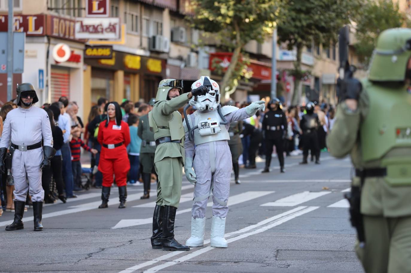 Desfile de Star Wars en Salamanca.