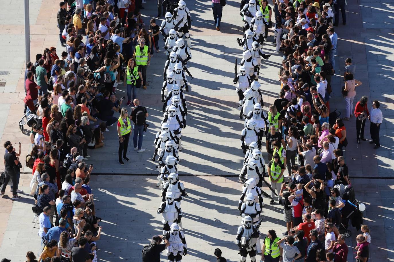 Desfile de Star Wars en Salamanca.