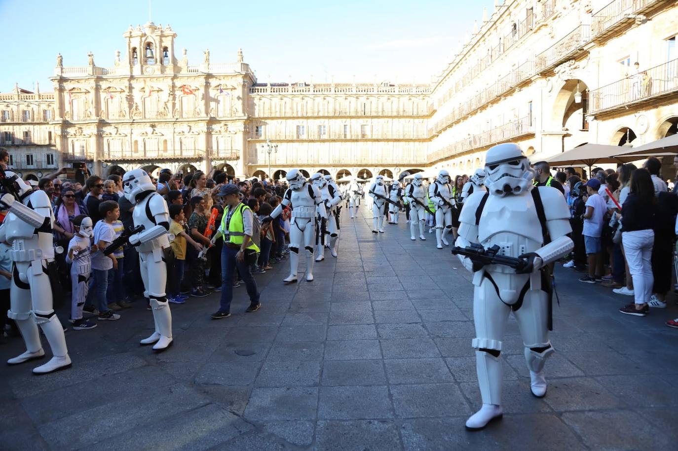 Desfile de Star Wars en Salamanca.