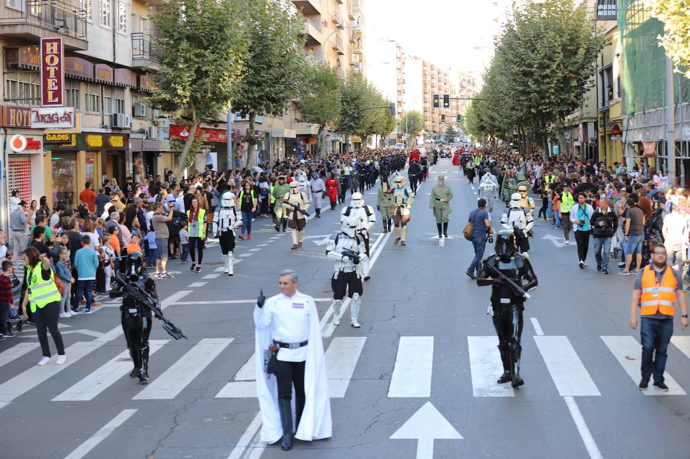 Desfile de Star Wars en Salamanca.