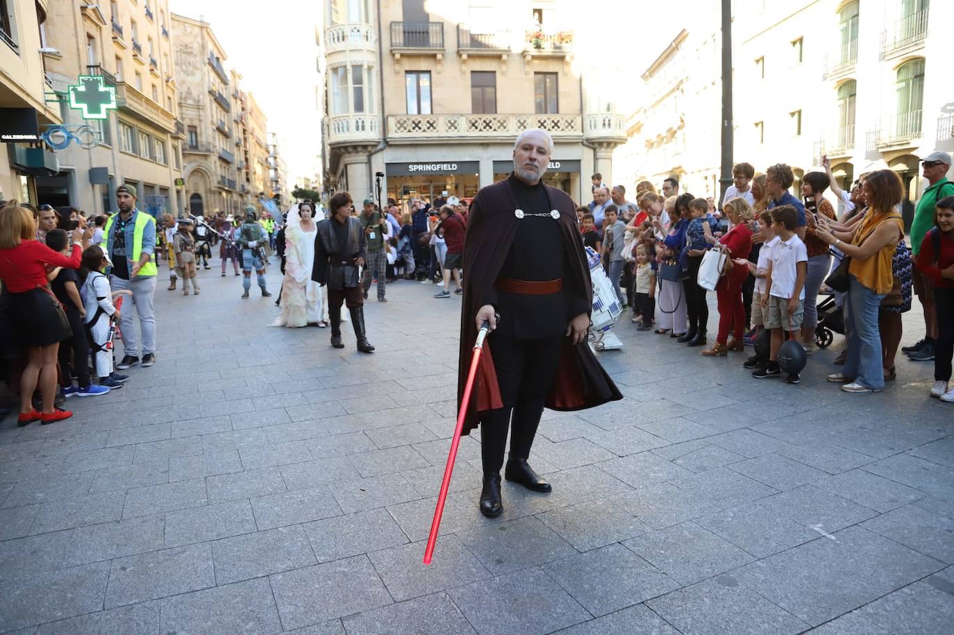 Desfile de Star Wars en Salamanca.