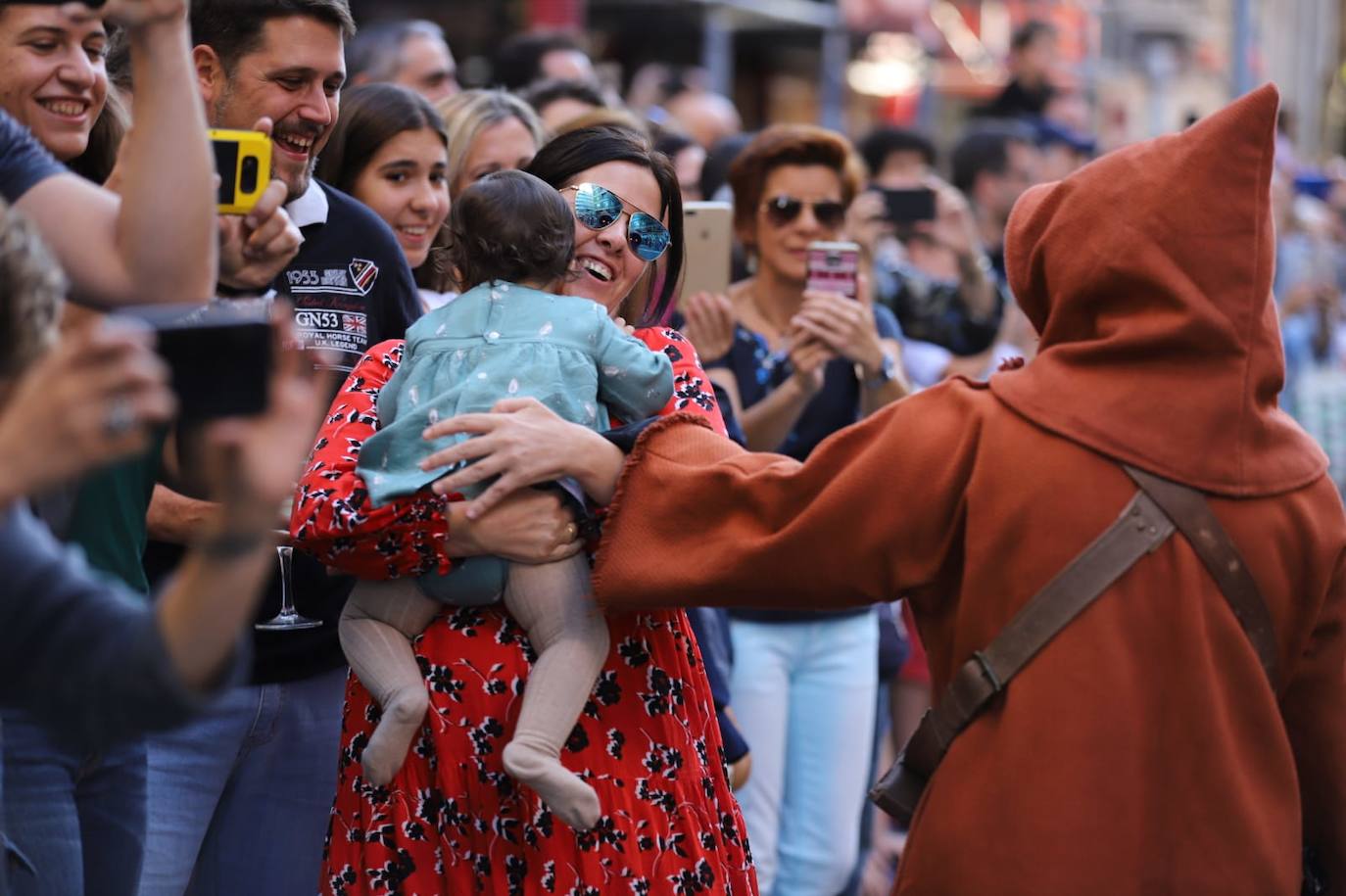 Desfile de Star Wars en Salamanca.
