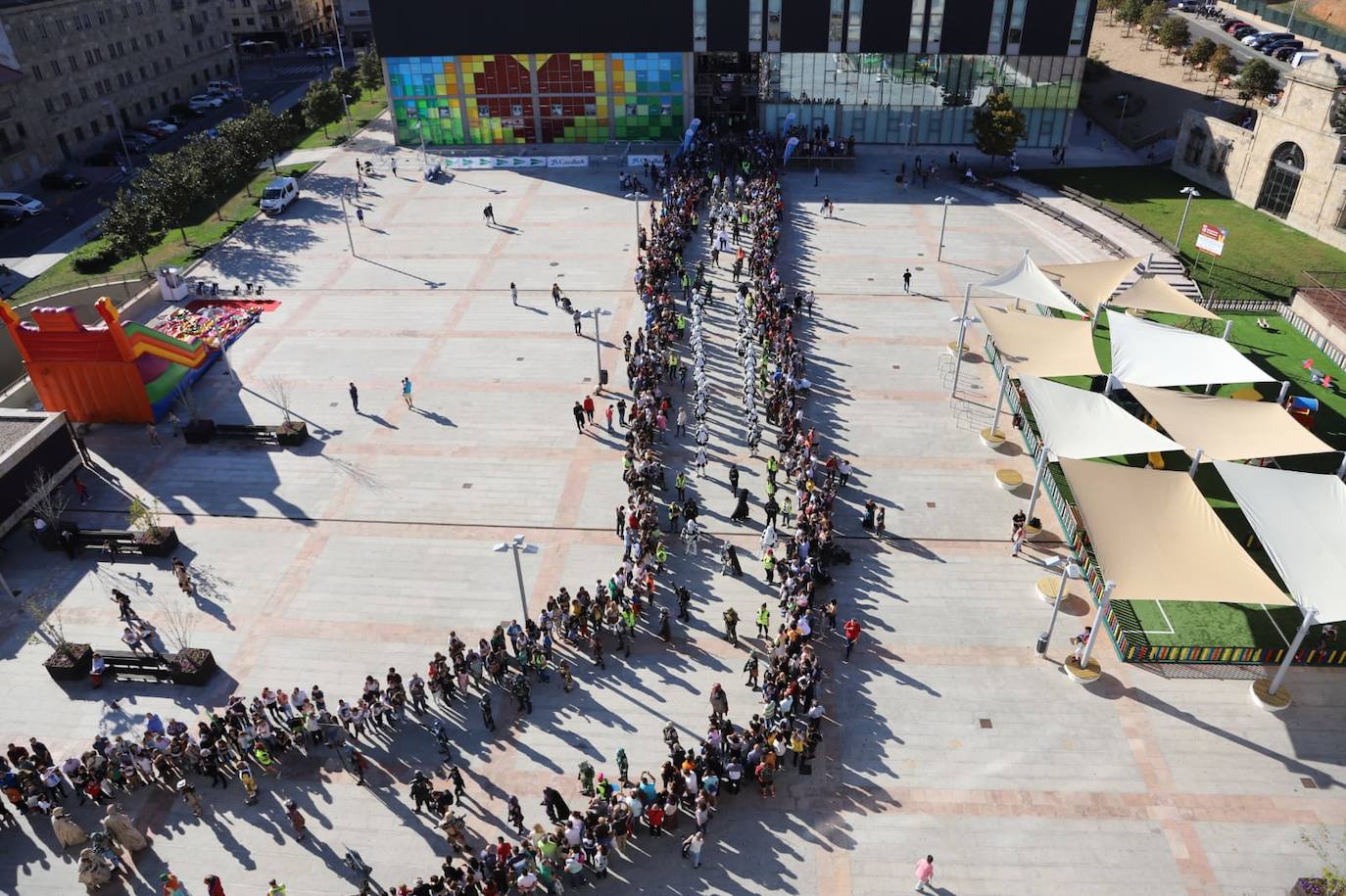 Desfile de Star Wars en Salamanca.