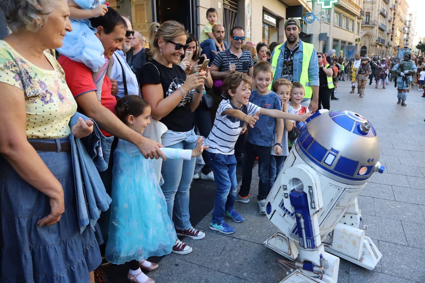 Desfile de Star Wars en Salamanca.