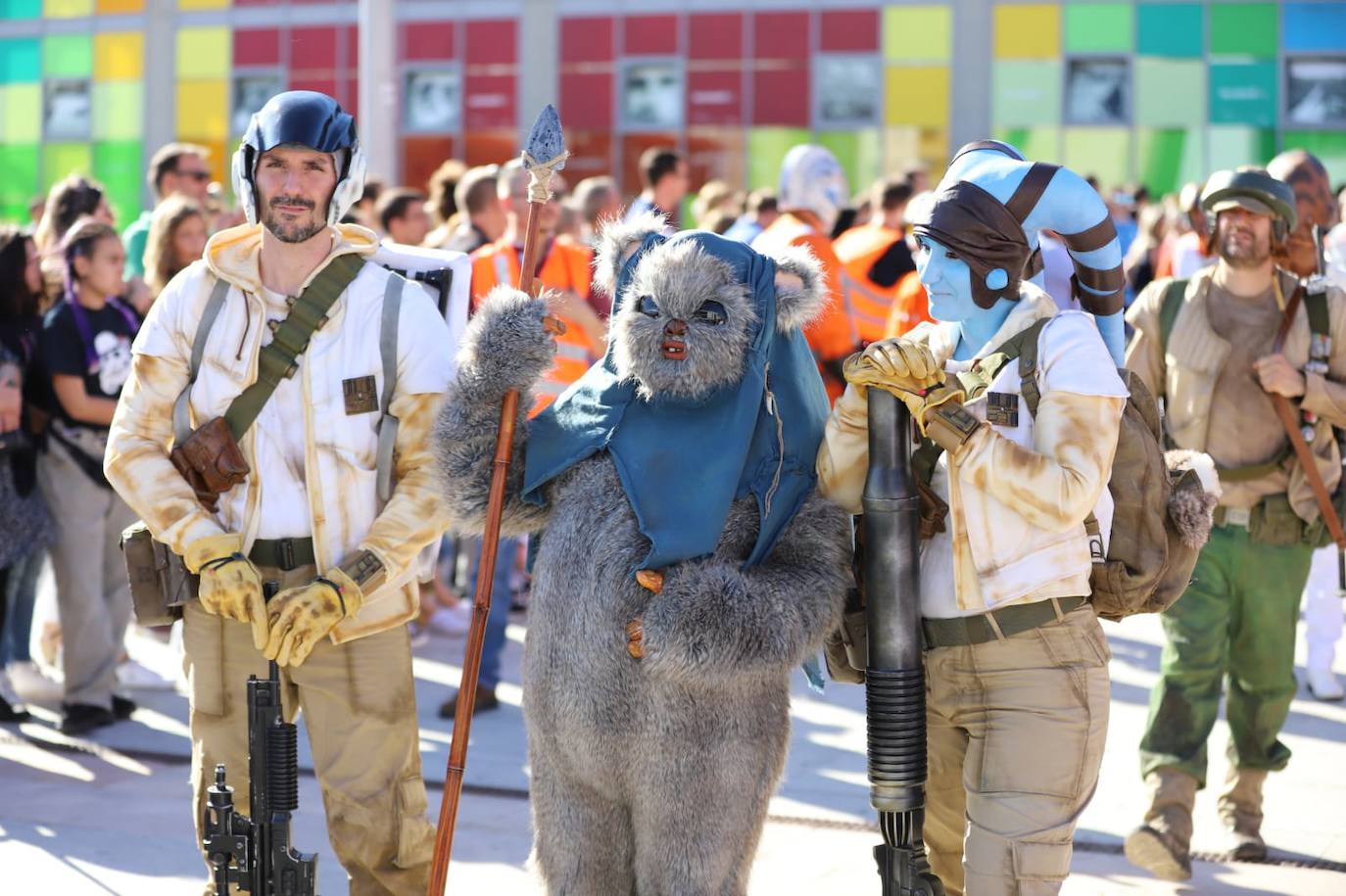 Desfile de Star Wars en Salamanca.