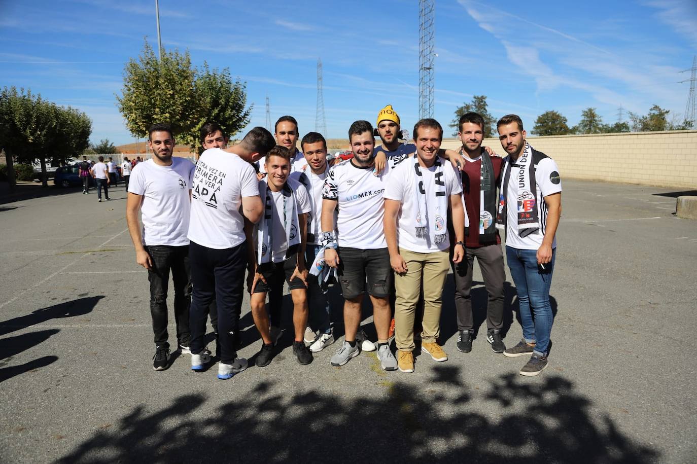 Los jugadores del Salamanca CF UDS y Unionistas. 