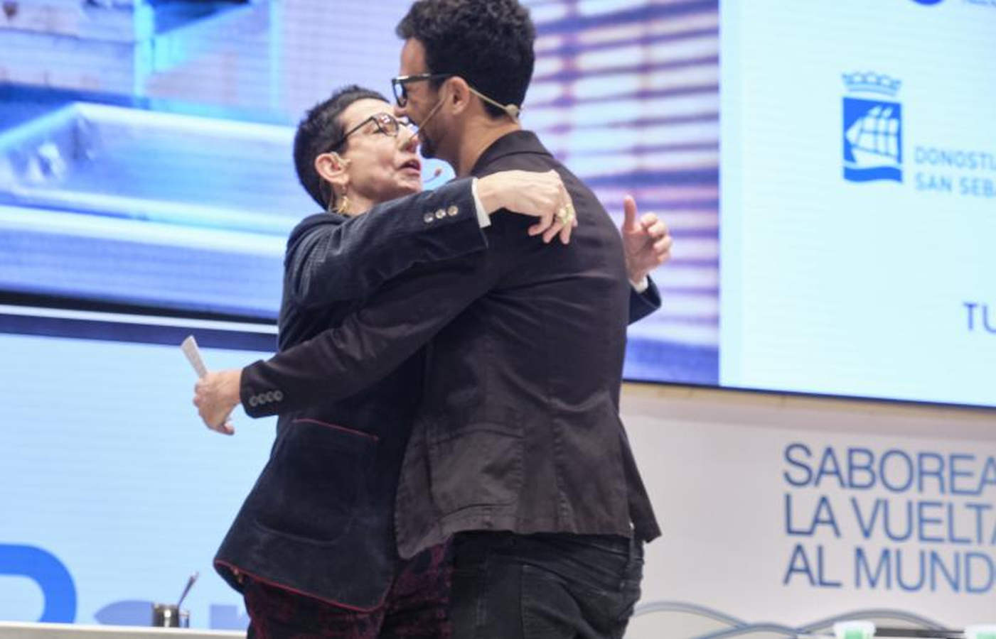 La chef catalana Carme Ruscalleda ha recibido un merecido homenaje durante la inauguración del congreso San Sebastian Gastronomika