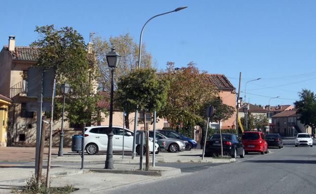 Entorno urbano de Trescasas, en el alfoz de Segovia. 