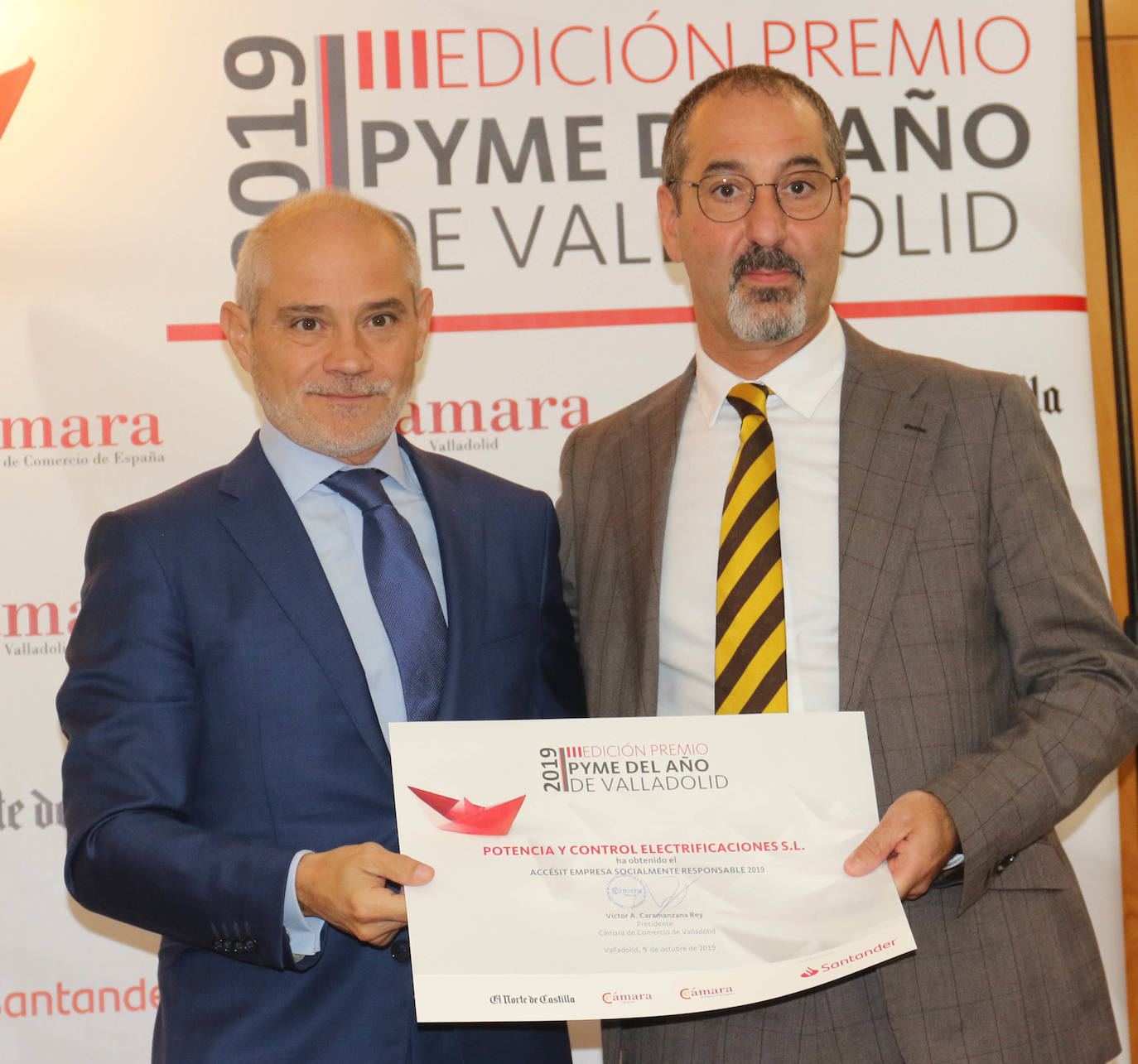 Entrega de los premios Pyme del Año en la Cámara de Comercio. 