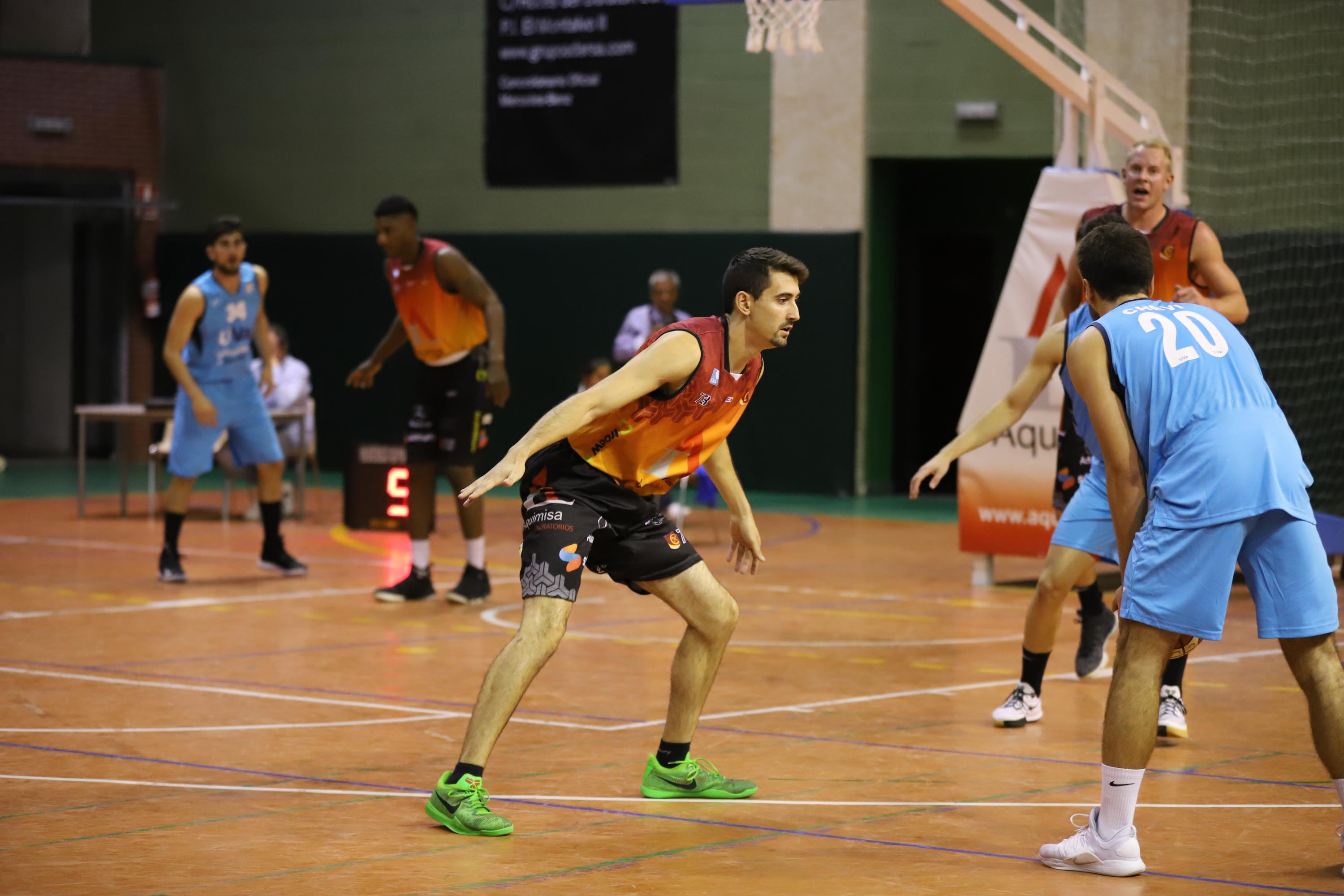Aquimisa Carbajosa Basket- UVA de Valladolid. 
