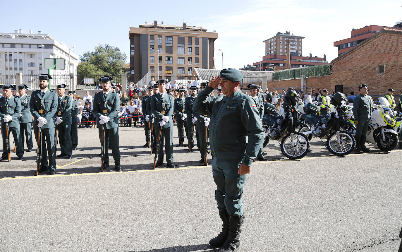 Fiesta de la Guardia Civil en Palencia. 