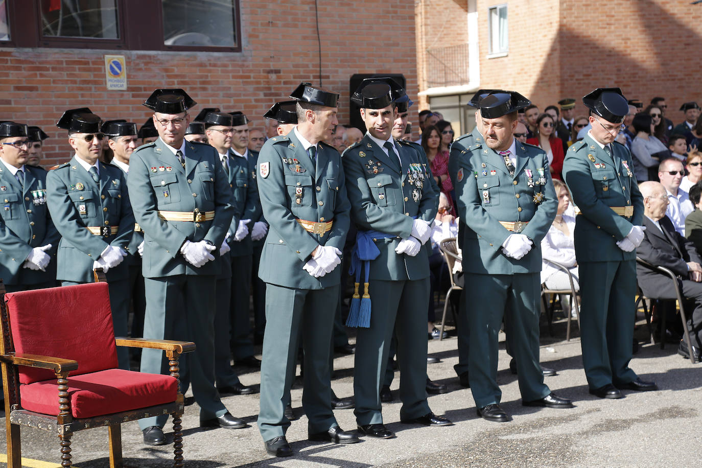 Fiesta de la Guardia Civil en Palencia. 