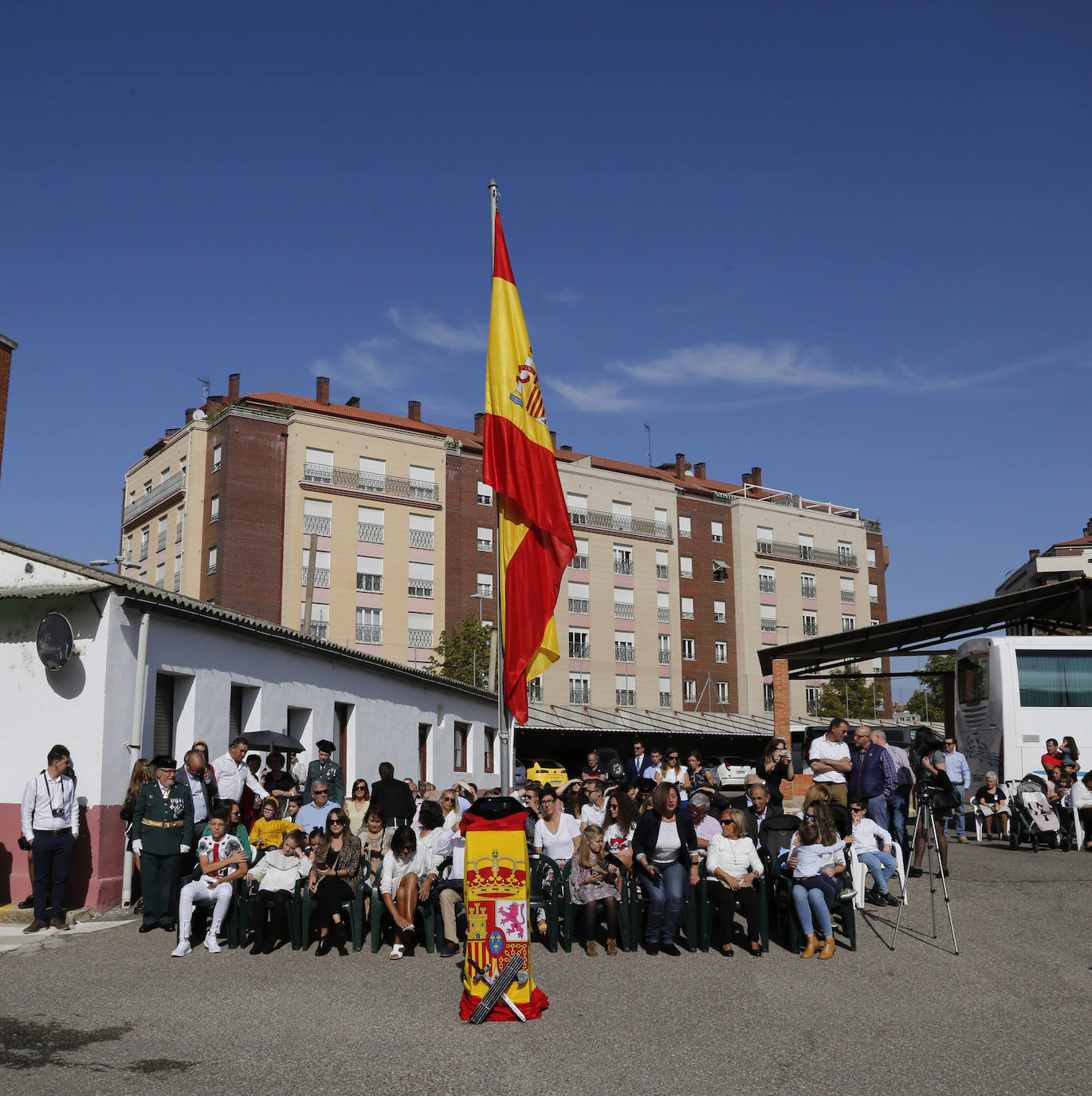Fiesta de la Guardia Civil en Palencia. 