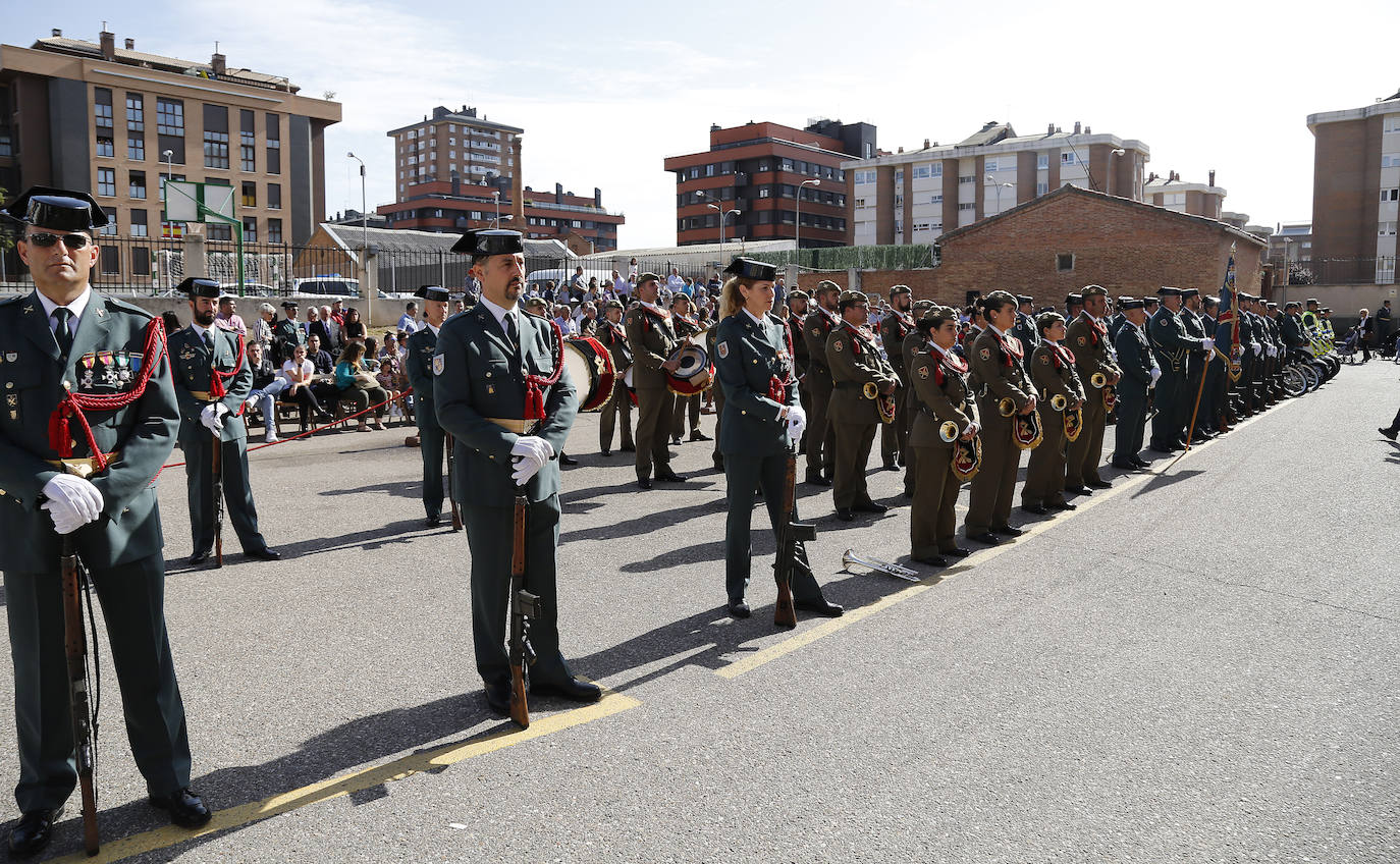 Fiesta de la Guardia Civil en Palencia. 
