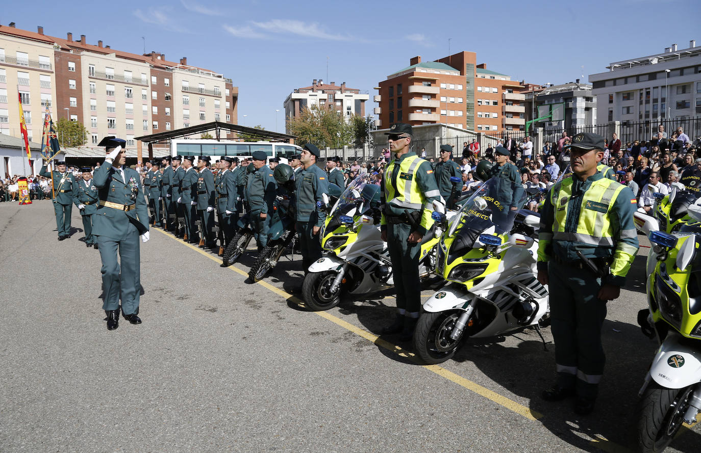 Fiesta de la Guardia Civil en Palencia. 