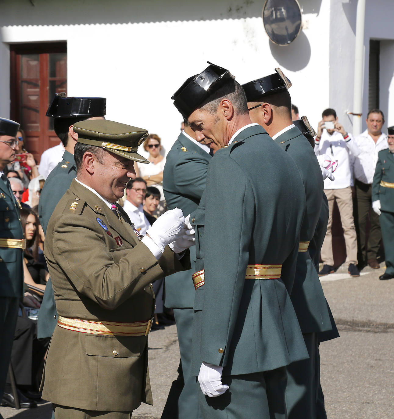 Fiesta de la Guardia Civil en Palencia. 