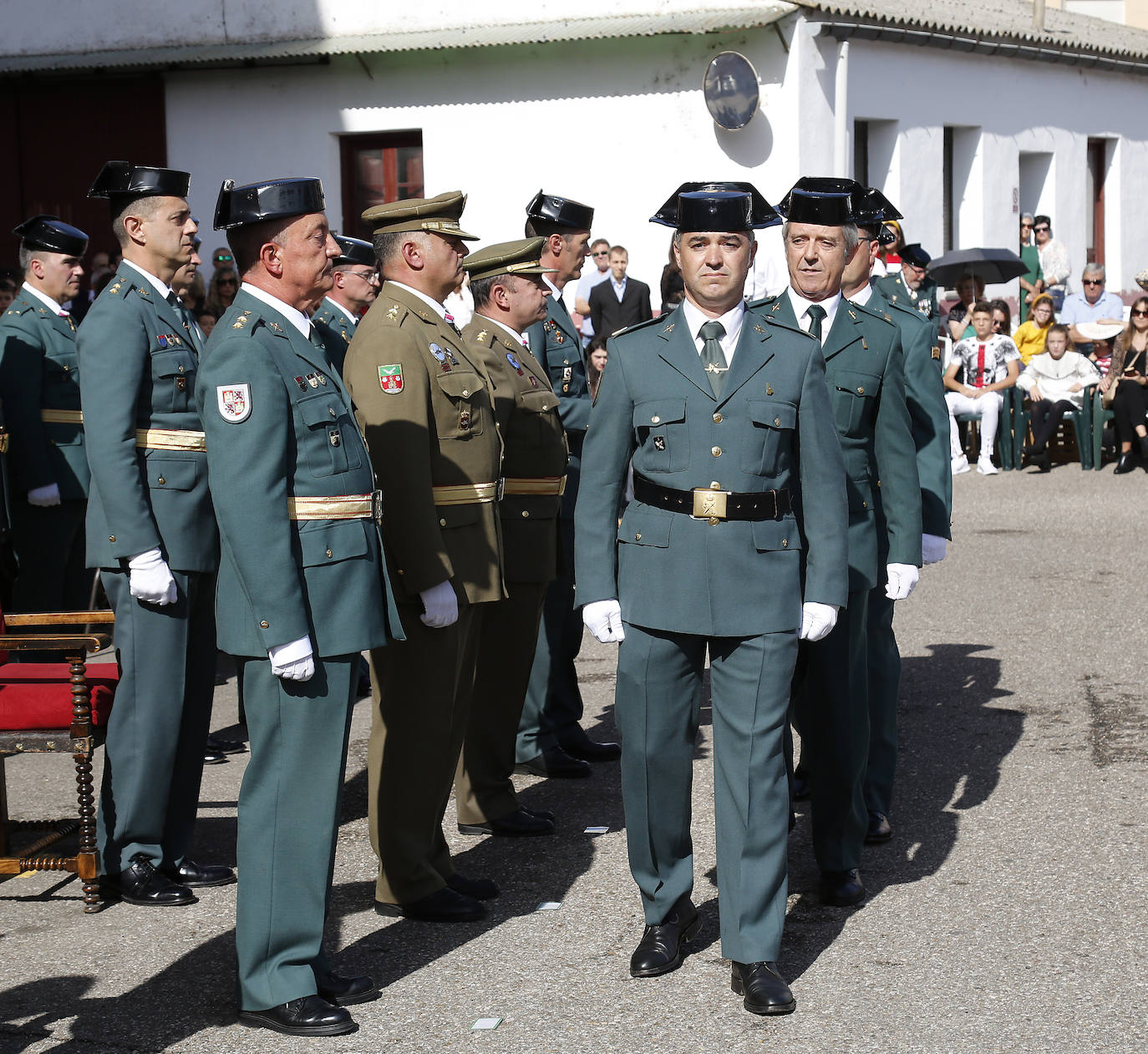 Fiesta de la Guardia Civil en Palencia. 