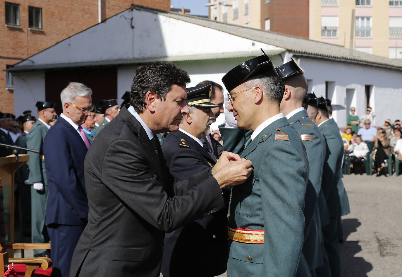 Fiesta de la Guardia Civil en Palencia. 