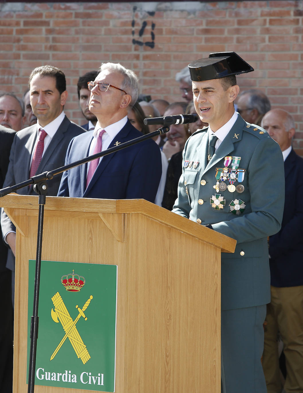 Fiesta de la Guardia Civil en Palencia. 