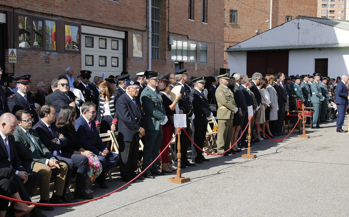 Fiesta de la Guardia Civil en Palencia. 