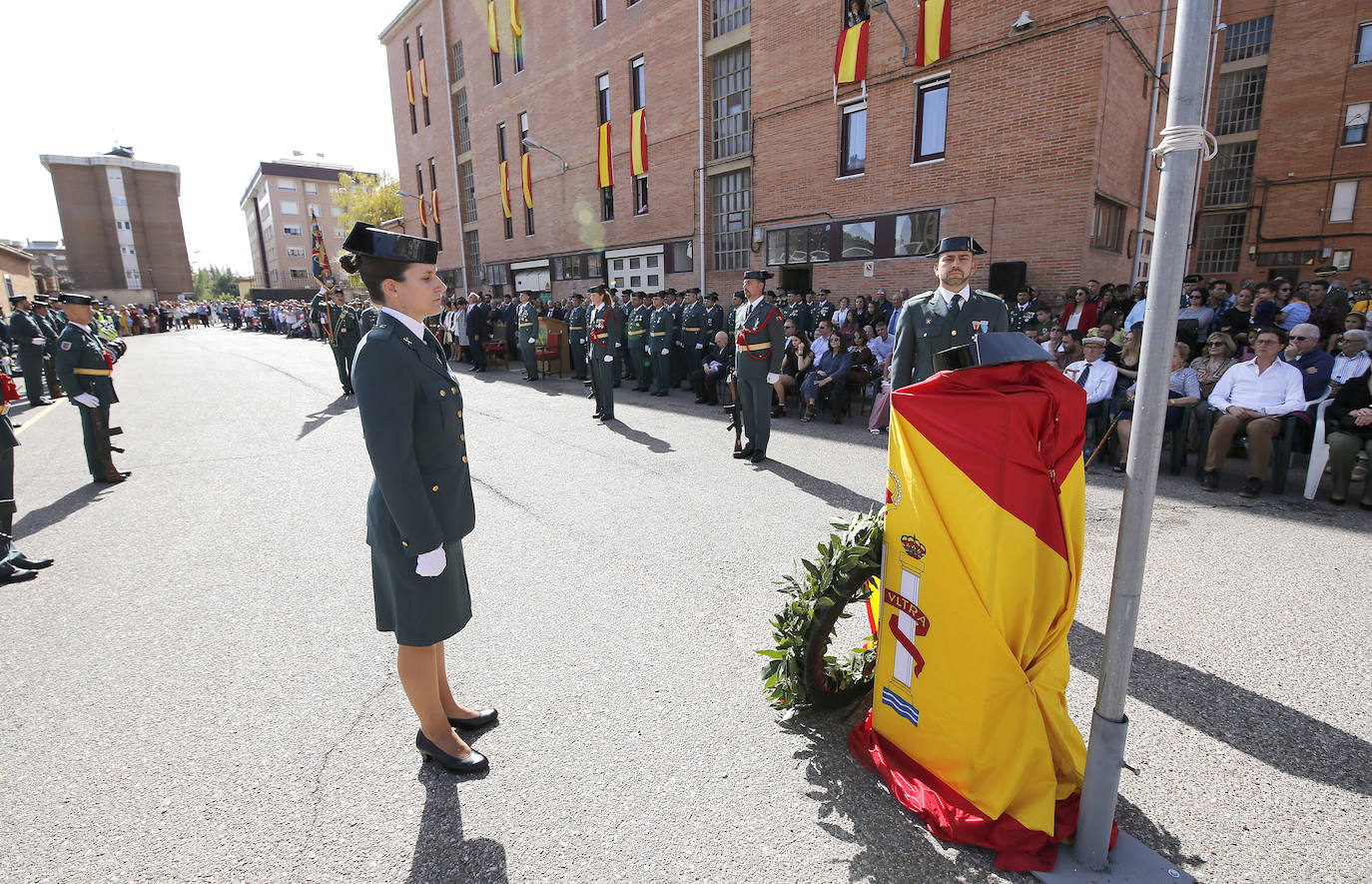 Fiesta de la Guardia Civil en Palencia. 