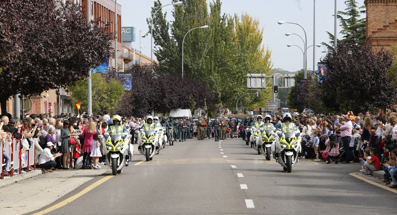 Fiesta de la Guardia Civil en Palencia. 