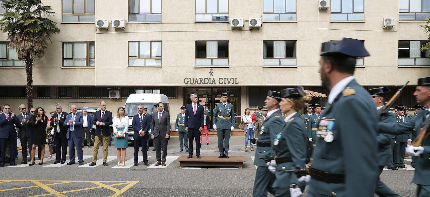 Fiesta de la Guardia Civil en Palencia. 