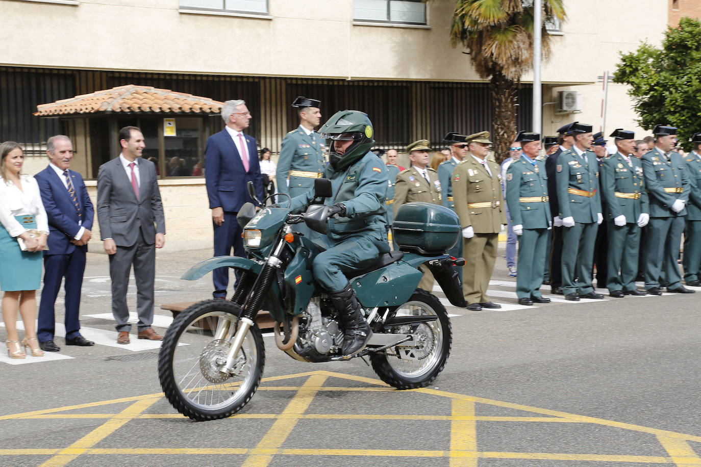 Fiesta de la Guardia Civil en Palencia. 