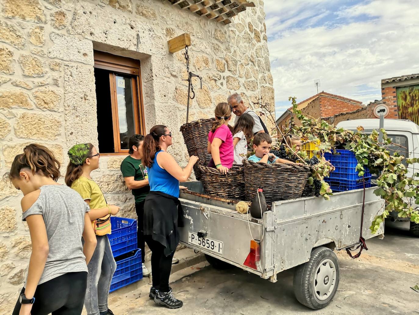 Castrillo de Don Juan se implica en la Fiesta de la Vendimia.