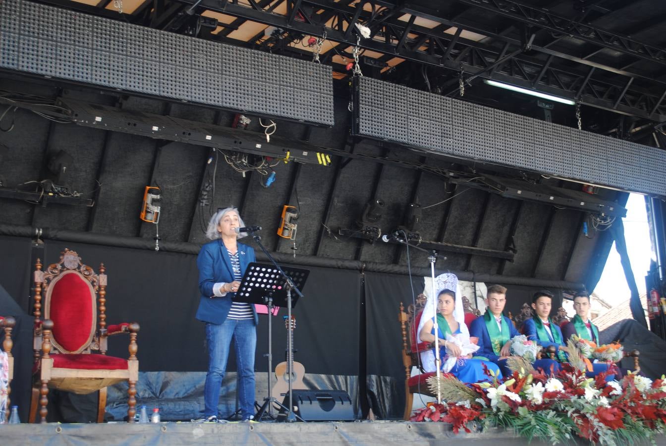 La encargada de realizar el pregón fue la redactora de El Norte de Castilla, Nieves Caballero