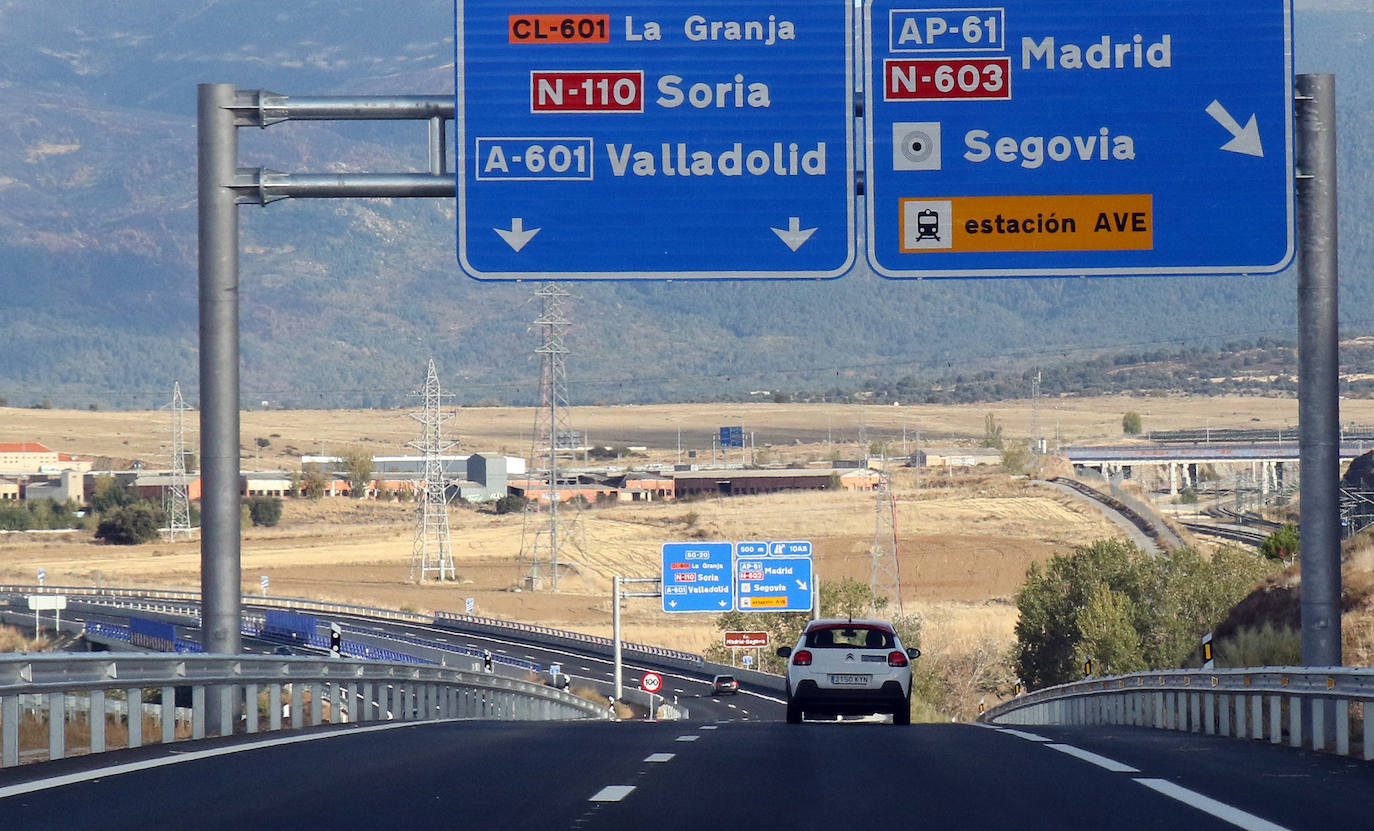 Fotos: Apertura de un tramo de las obras de desdoblamiento de la SG-20