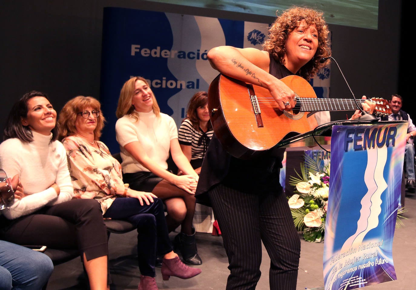 Rosana, Ana Pastor, las protagonistas de 'Mujeres del Hampa' y la ganadera Teresa Callejo han sido las homenajeadas