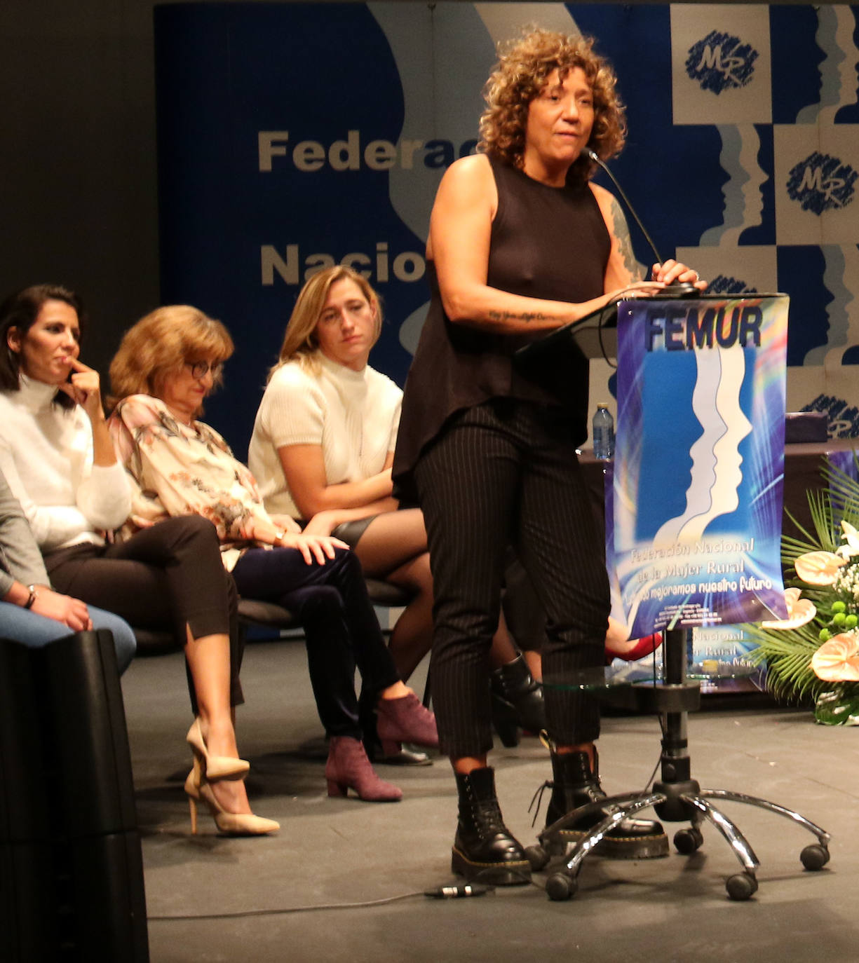 Rosana, Ana Pastor, las protagonistas de 'Mujeres del Hampa' y la ganadera Teresa Callejo han sido las homenajeadas