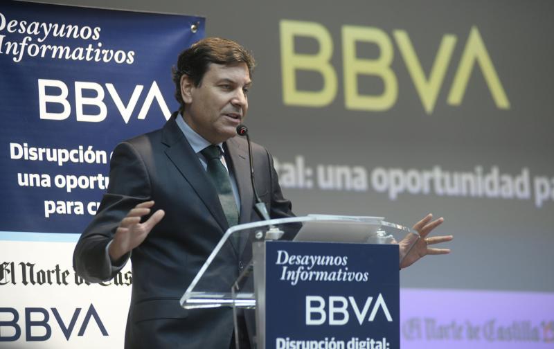 El Norte de Castilla y BBVA han celebrado este miércoles un desayuno informativo cuyo tema central es 'La disrupción digital, una oportunidad para crecer'.