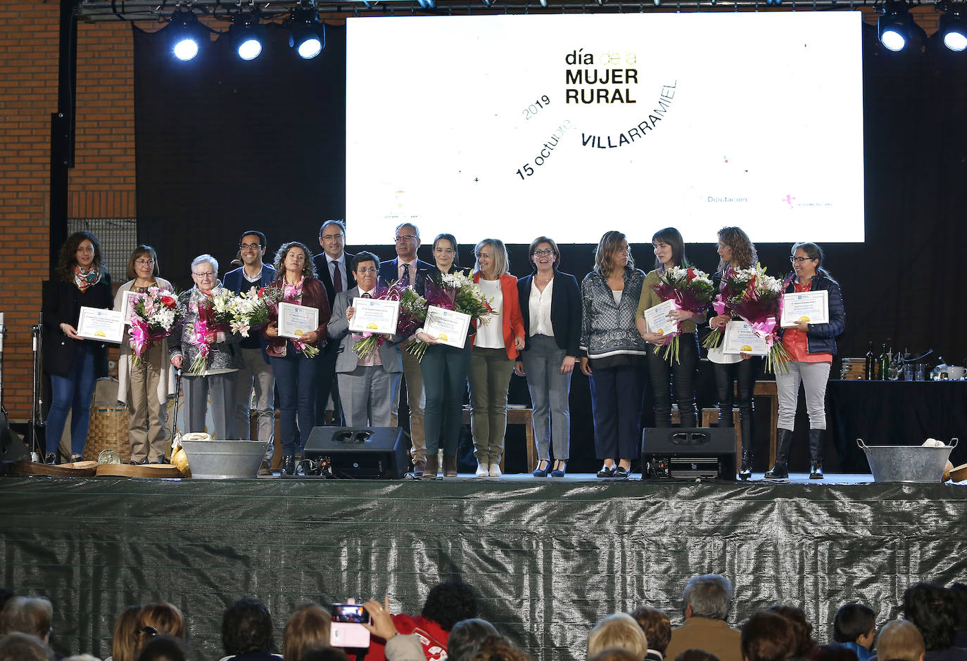 Celebración en Villarramiel del Día de la Mujer Rural.