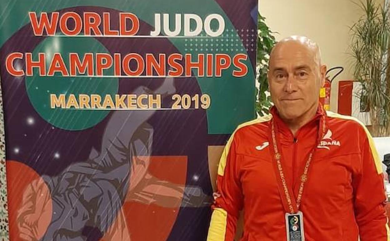 Julio Cereijo, subcampeón mundial de judo de veteranos