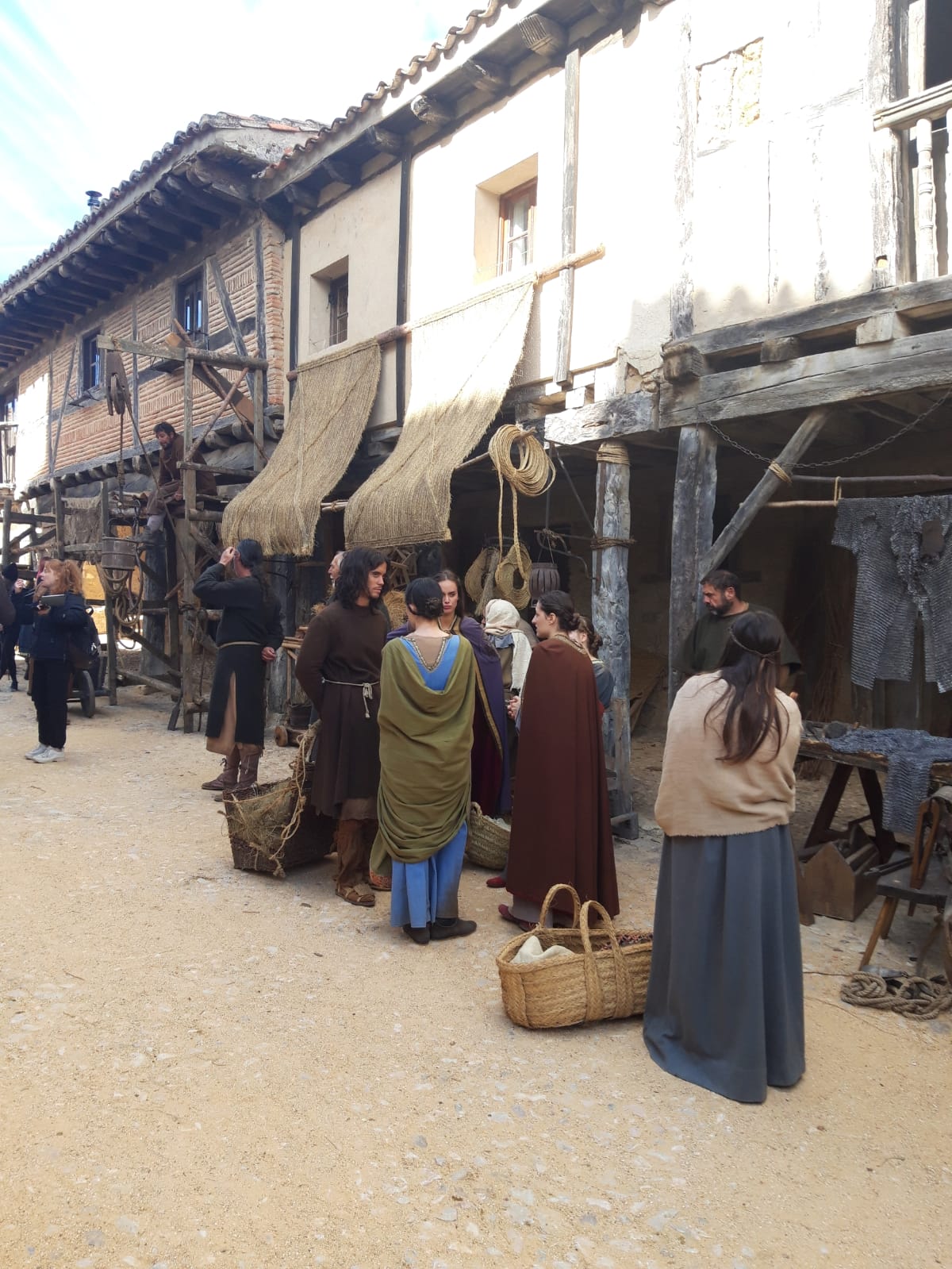 Fotos: La Cabaña Real de Carreteros participa en la grabación de la serie &#039;El Cid&#039;