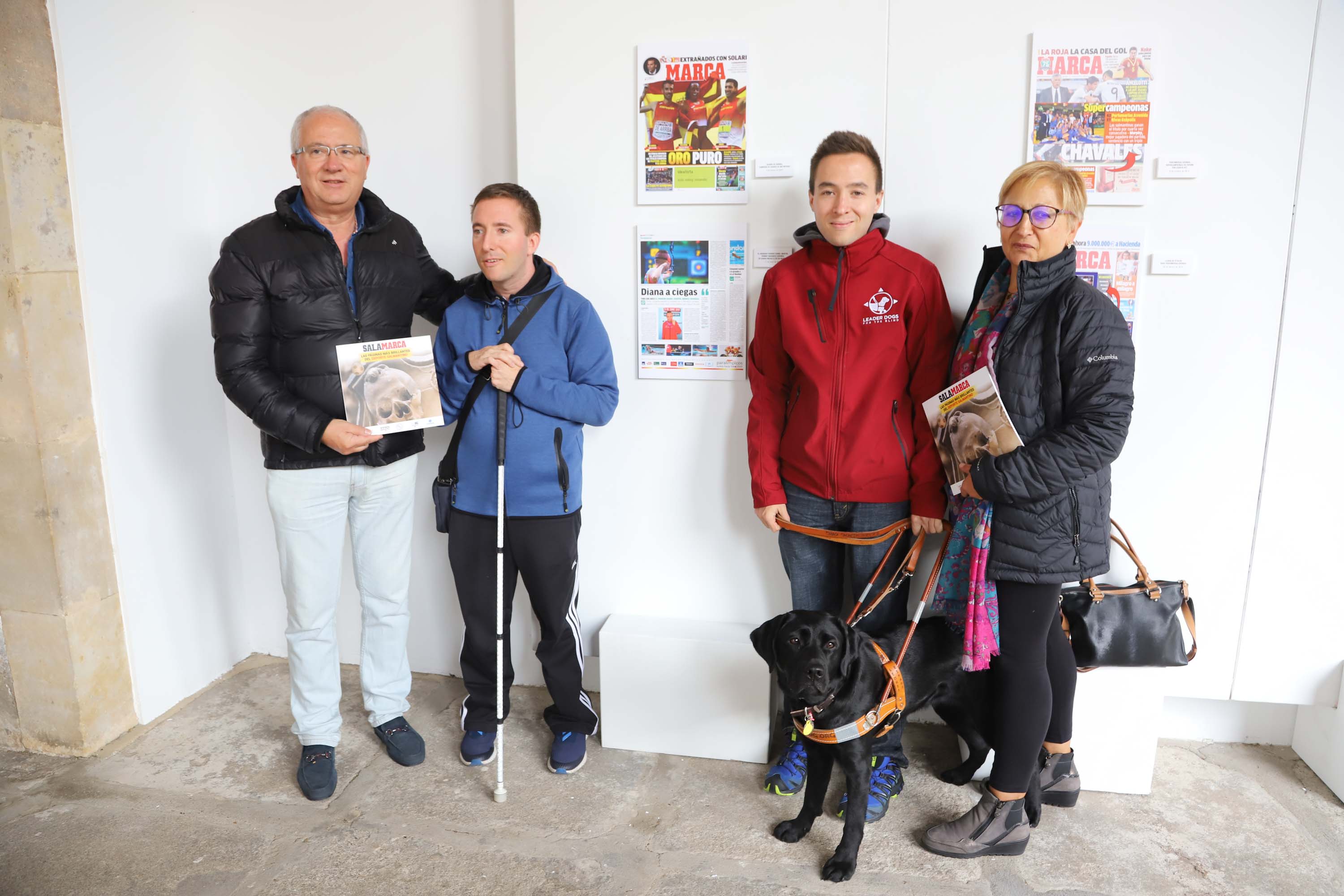 Fotos: Exposición Deporte Salmantino Portadas Marca Fonseca