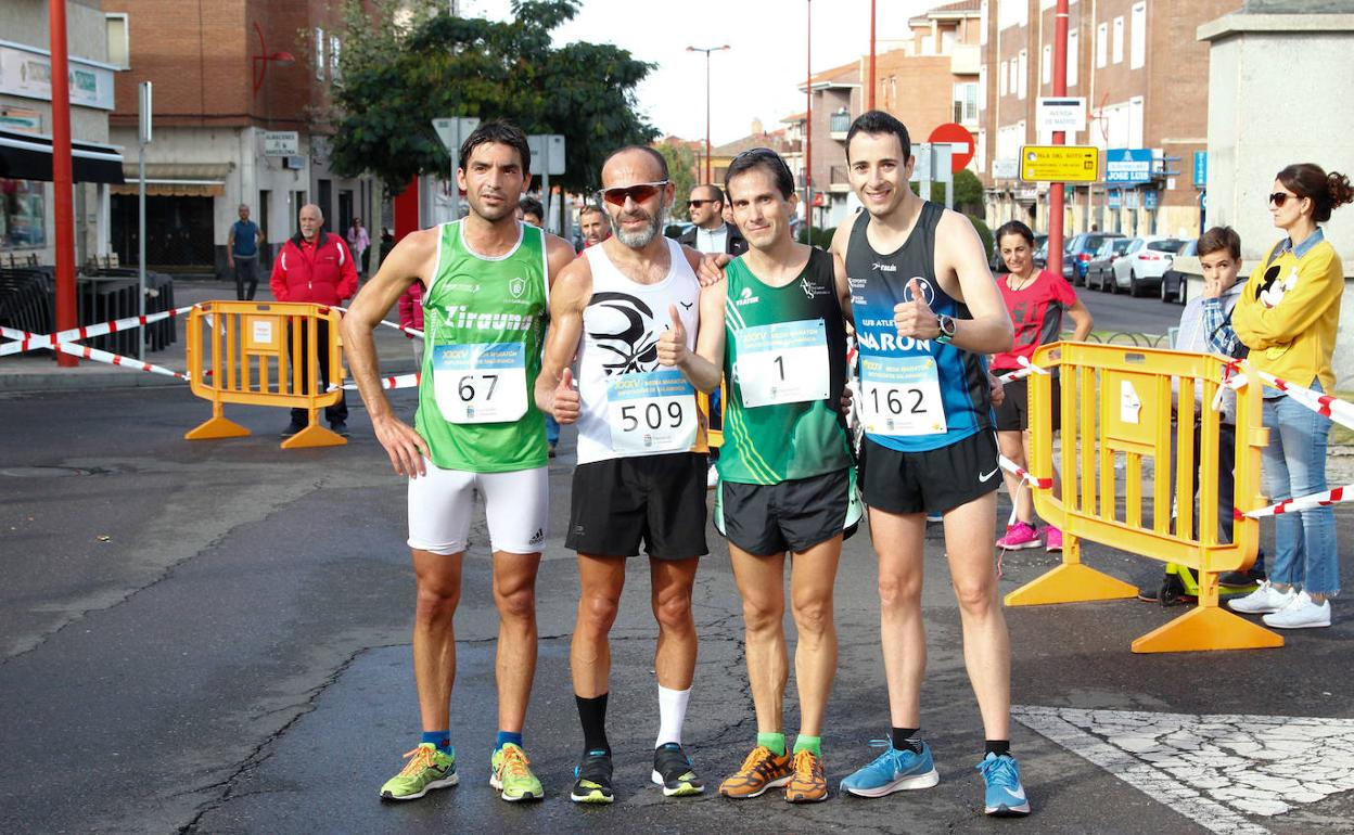 Los mejores en la Media de 2018 con Jorge Nieto, ganador finalmente descalificado.