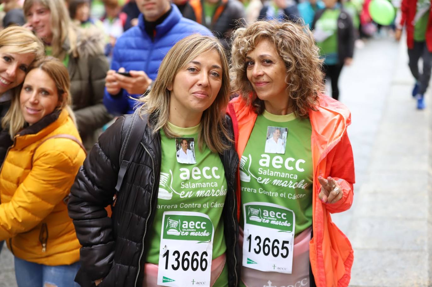 Marcha contra el cáncer en Salamanca. 