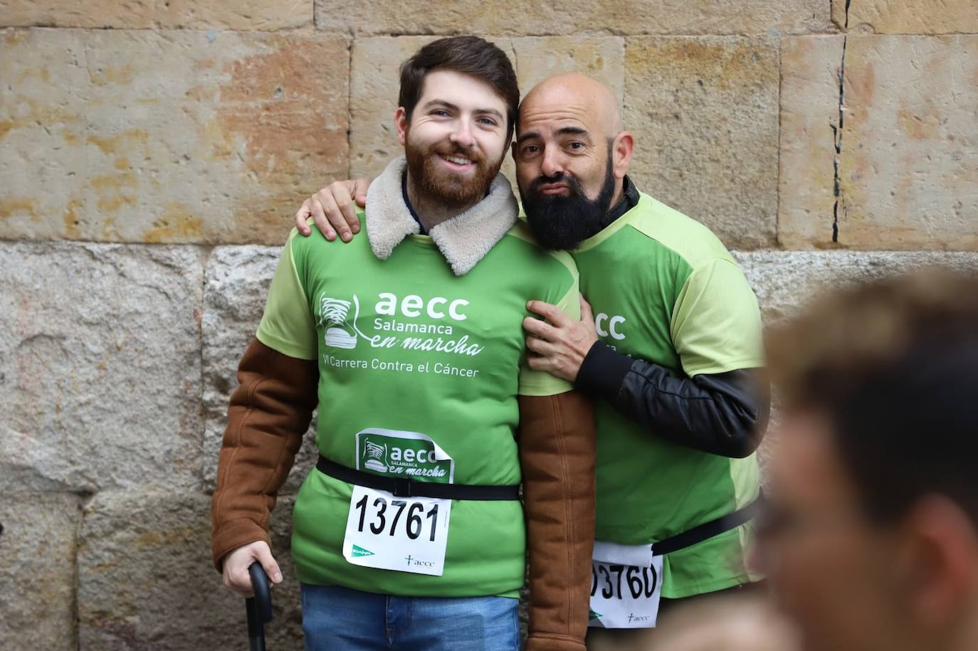 Marcha contra el cáncer en Salamanca. 