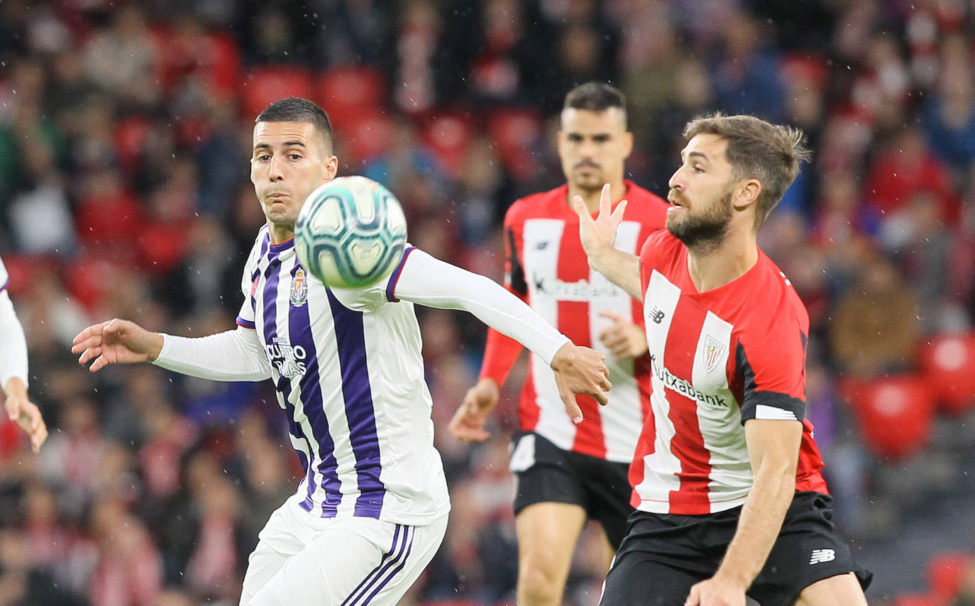 Empate entre el Atheletic y el Real Valladolid (1-1). 