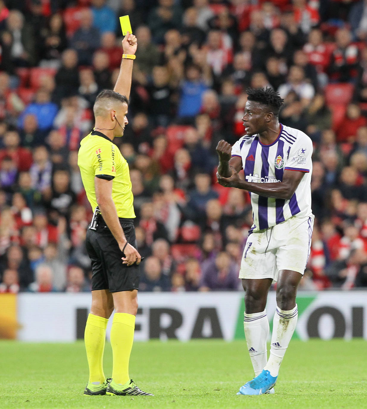 Empate entre el Atheletic y el Real Valladolid (1-1). 